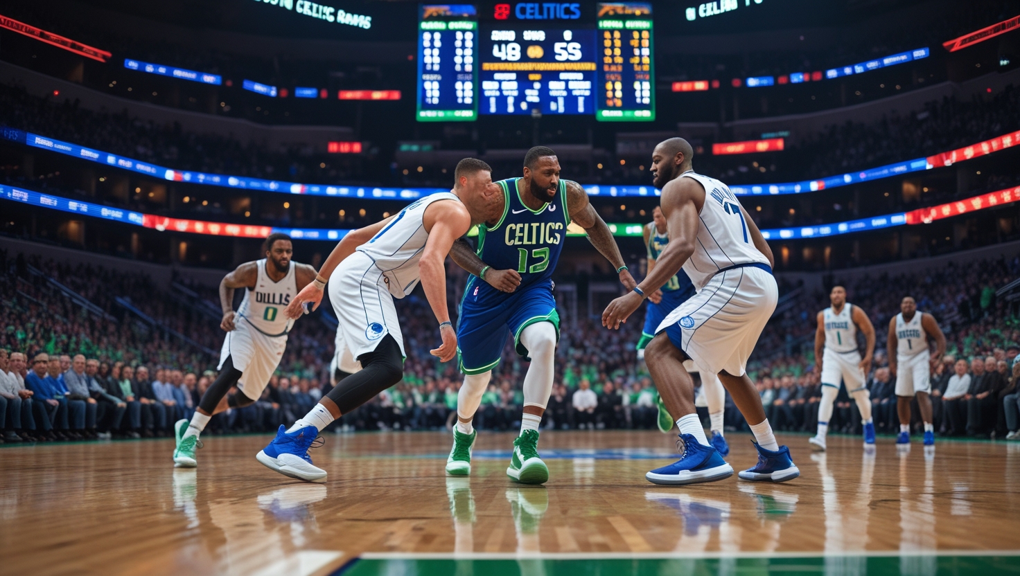 boston celtics vs dallas mavericks match player stats