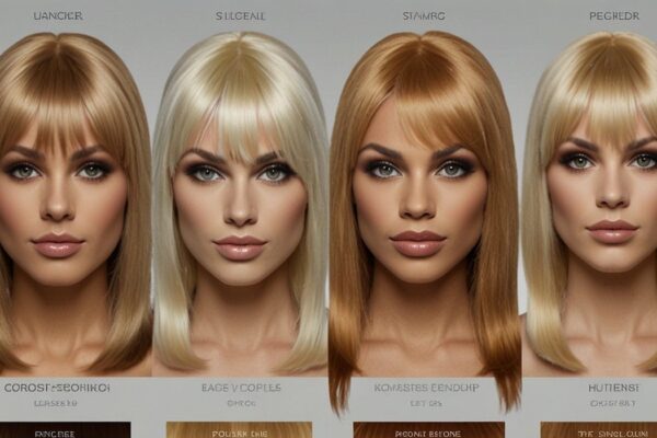 Human Hair Blonde Wigs Under $70